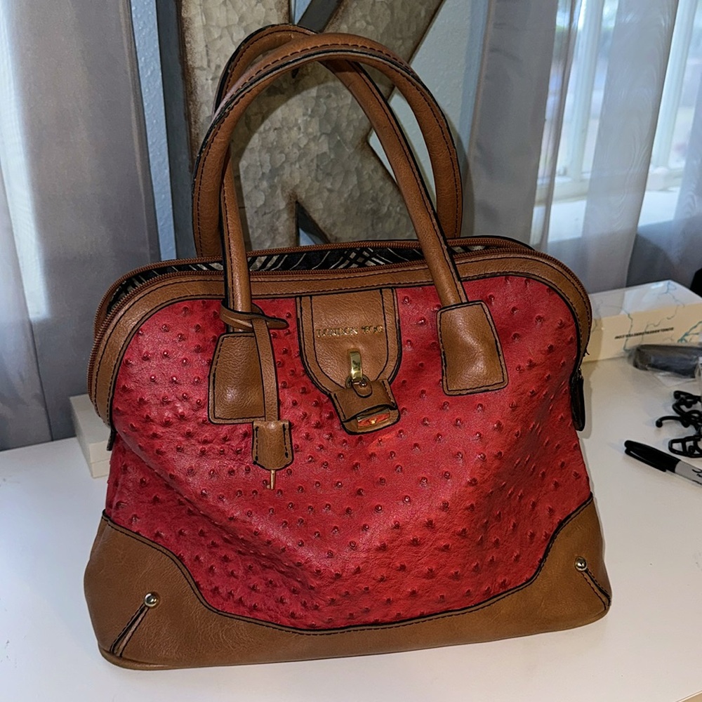 London fog purse ostrich